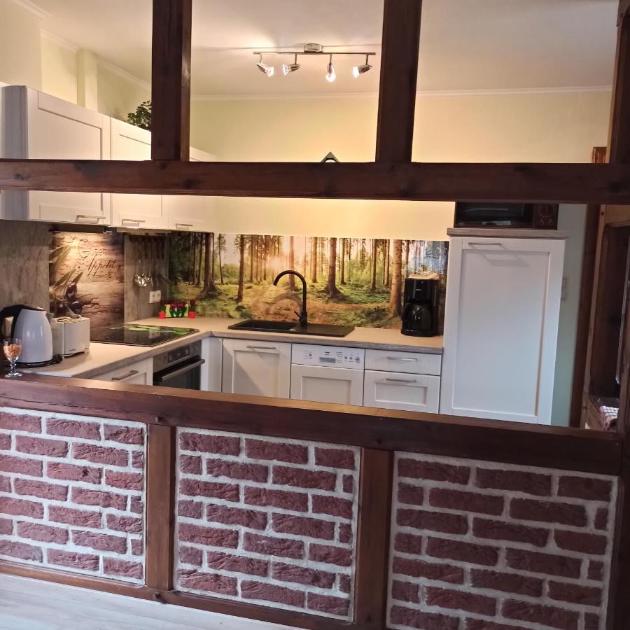 Ferienwohnung Zum Froschteich Damnatz Exterior foto